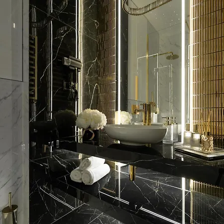 Goldstar Apartament- Wanna Z Widokiem, 19 Pietro, Hanza Tower 公寓
