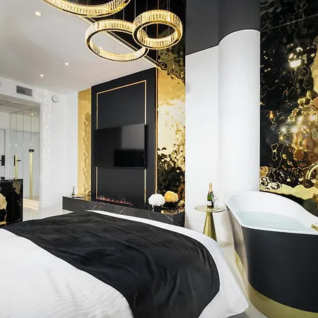 Goldstar Apartament- Wanna Z Widokiem, 19 Pietro, Hanza Tower 公寓