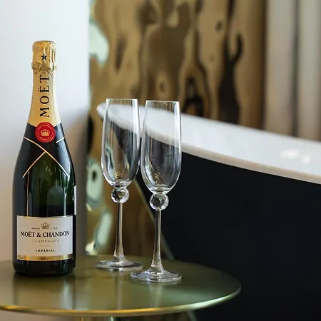 Goldstar Apartament- Wanna Z Widokiem, 19 Pietro, Hanza Tower 公寓 什切青