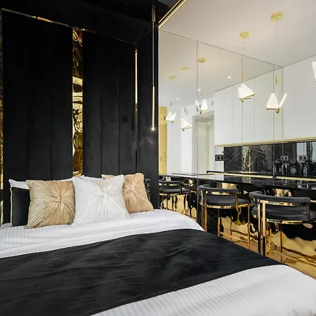 Goldstar Apartament- Wanna Z Widokiem, 19 Pietro, Hanza Tower 公寓 *