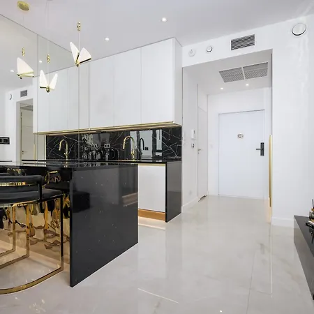 Goldstar Apartament- Wanna Z Widokiem, 19 Pietro, Hanza Tower Apartment *