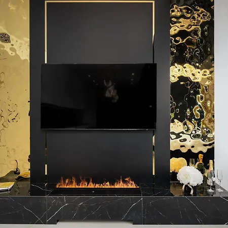 公寓 Goldstar Apartament- Wanna Z Widokiem, 19 Pietro, Hanza Tower 什切青