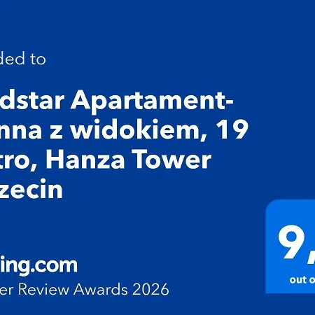 Goldstar Apartament- Wanna Z Widokiem, 19 Pietro, Hanza Tower Διαμέρισμα