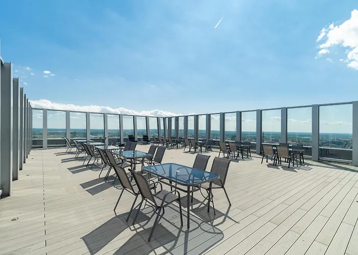 Appartement Goldstar Apartament- Wanna Z Widokiem, 19 Pietro, Hanza Tower Szczecin