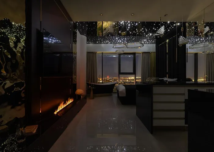 Goldstar Apartament- Wanna Z Widokiem, 19 Pietro, Hanza Tower