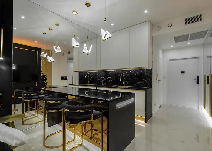 Goldstar Apartament- Wanna Z Widokiem, 19 Pietro, Hanza Tower Szczecin