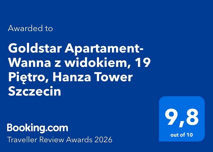 Goldstar Apartament- Wanna Z Widokiem, 19 Pietro, Hanza Tower Appartement